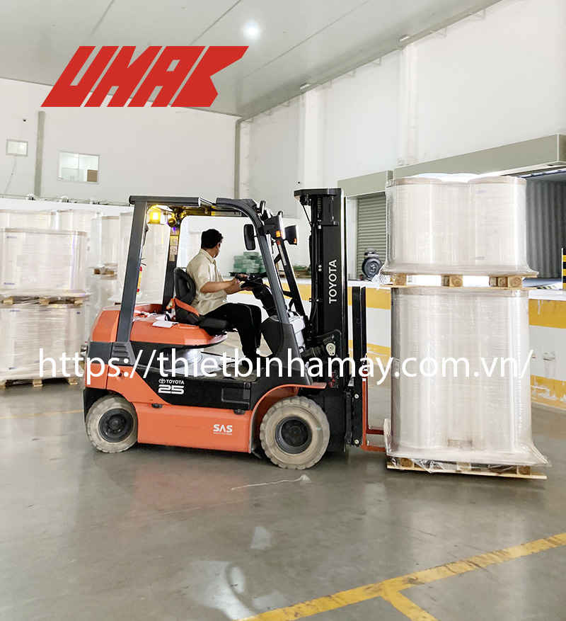 Giải pháp nâng hàng cho hệ thống nhà kho thông minh