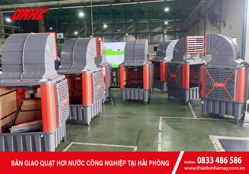 Hành trình bàn giao quạt hơi nước công nghiệp tại Hải Phòng nhanh chóng và chuẩn xác