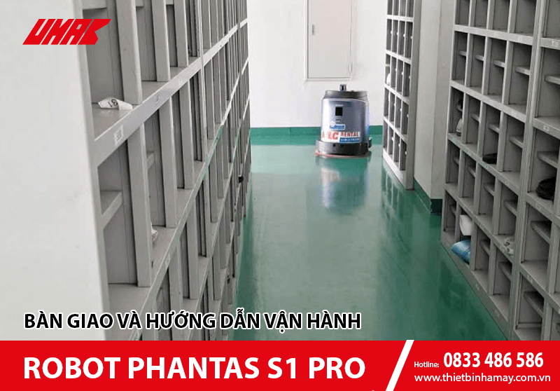 Robot Phantas S1 Pro: Thiết kế cơ động, tối ưu không gian hẹp