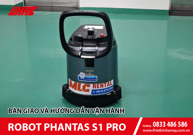 Robot Phantas S1 Pro: Giải pháp làm sạch sàn nhà xưởng tự động