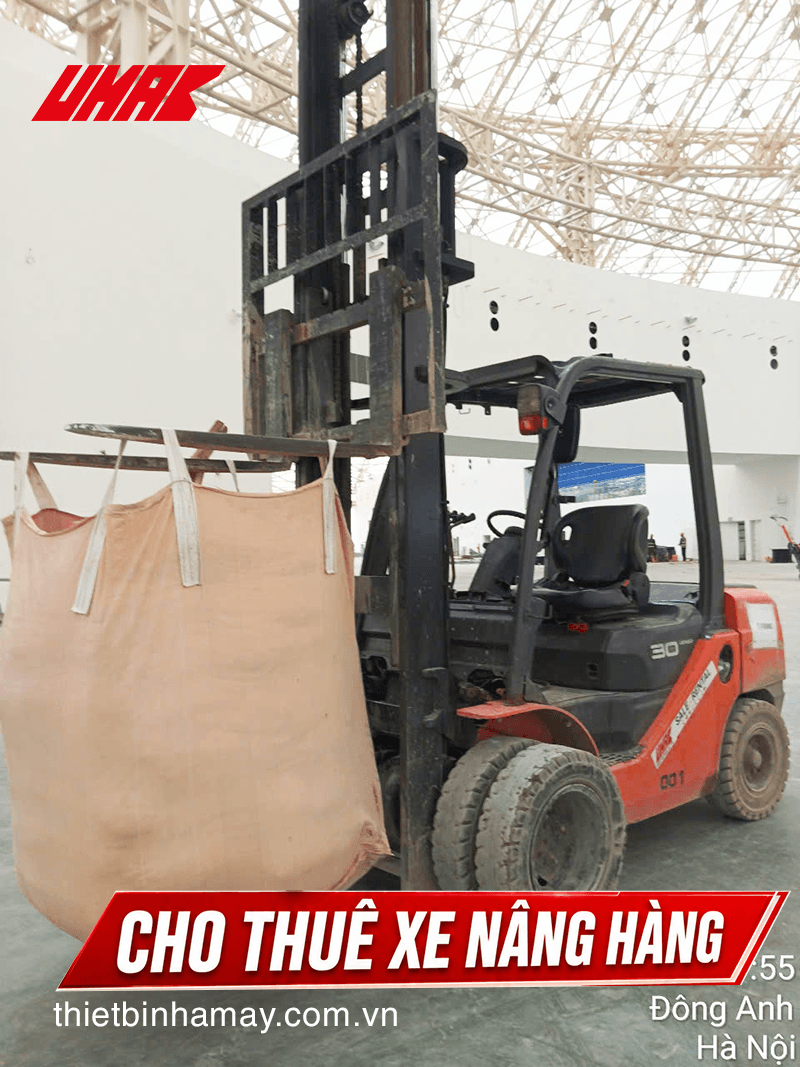 Nên chọn U-MAC để thuê xe nâng hàng tại Đông Anh?