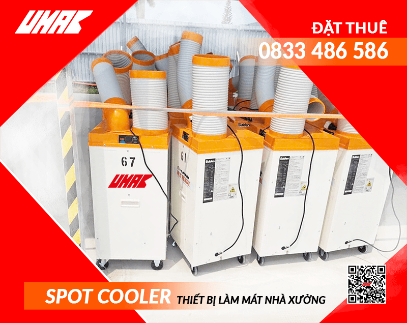Điều hòa di động làm mát nhà xưởng